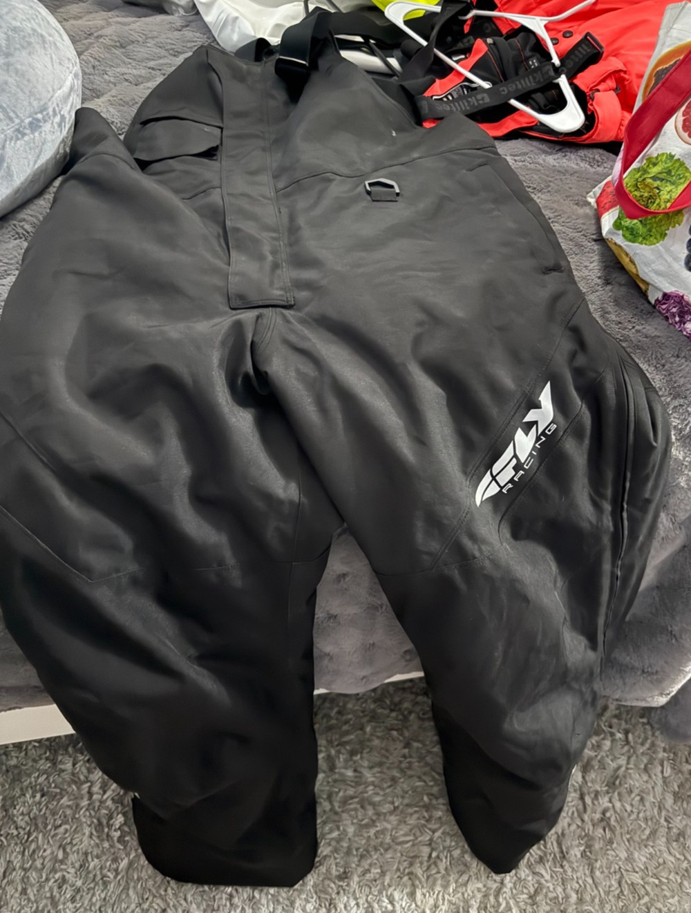Black Fly Racing Aurora Men's XL Snow Bibs Windproof Suit Ski Pants Snowmobile